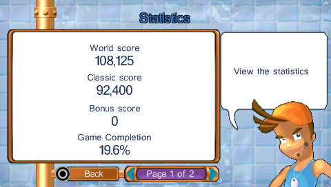Pipe Mania screenshot 5 for PSP
